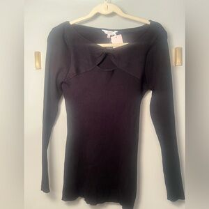 Candies black sweater size xl